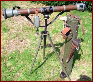 1938 Wild Heerbrugg TM-2 Swiss military atrillery coincidence range finder.