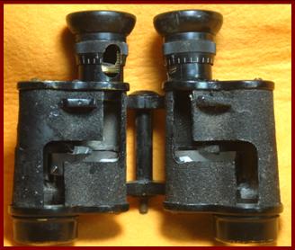 Goerz 8x26 military binoculars cut away or sectioned as training binoculars.
Jumelles militaires Goerz 8x26 decoupees ou sectionnees comme jumelles 
     d'entrainment.
Goerz 8x26 militarfernglas als trainingsfernglas weggeschnitten oder geschnitten.
Binocolo militaire Goerz 8x26 tagliato via o sezionato come binocolo da addestramento.
Goerz 8x26 militaire verrekijker weggesneden of doorneden als trainings verrekijker.
Los binoculares militares Goerz 8x26 cortados o seccionados como binoculares de entrenamiento.
Goerz 8x26 militara kikare skars bort eller sektioneras som traningskikare.
Goerz 8x26 militaere kikkert kuttet bort eller seksjonert som tremings kikkert.