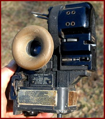 WWII II U.S. air force Bendix AN-5851-1 Aircraft bubble sextant.