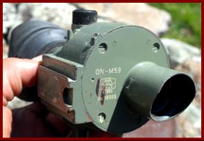 Zrak ON-M59 Yugoslavian Serbian Optical Sight for RPG.