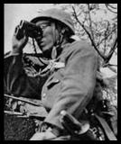 WWII Japanese soldier with binoculars.