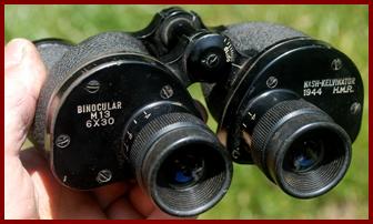 1944 Nash Kelvinator M13 6x30  US army military binoculars.
1944 Nash Kelvinator M13 6x30 jumelles militaires de l'armee Amereicaine.
1944 Nash Kelvinator M13 6x30 militarernglaser der US-armee.
1944 Nash Kelvinator M13 6x30 binoculares militares del ejercito de los Estados  
     Unidos.
1944 Nash Kelvinator M13 6x30 militarkikare av den Amerikanska armen.
1944 Nash Kelvinator M13 6x30 binocolo militare dell'esercito Americano.
1944 Nash Kelvinator M13 6x30 militaire verrekijker van het Amerikaanse leger.
1944 Nash Kelvinator M13 6x30 militaere kikkert av den Amerikanske haeren.
1944 Nash Kelvinator M13 6x30 lornetka wojskowa armii Amerykanskiej.
1944 Nash Kelvinator M13 6x30 vojenske dalekohledy Americke armady.
1944 Nash Kelvinator M13 6x30 militaer kikkert af den Amerikanske haer.
1944 Nash Kelvinator M13 6x30 az amerikai hadsereg katonai tavcsovei.
1944 Nash Kelvinator M13 6x30 yhdysvaltain armeijan sotilaskiikarit.
1944 Nash Kelvinator M13 6x30 binoculos militares do exercito dos EUA.
1944 Nash Kelvinator M13 6x30 ASV armijas militarais binoklis.
1944 Nash Kelvinator M13 6x30 JAV kariuomenes kariniai ziuronai.  
