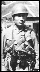 WWII Japanese soldier with binoculars.