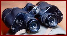 WWII Nikko Novar Jaoanese army binoculars.