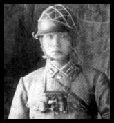 WWII Japanes soldier with binoculars.