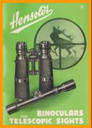 1939 Hensoldt Binoculars Catalog Catalogue Fernglasser Katalog