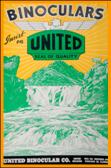 1957 United Binoculars catalog Catalogue.
1957 United  Fernglaser Katalog.
Catalogue antique de jumelles United.
Antiker katalog de fernglaser United.