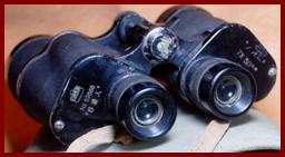 WWII Nikko Novar Jaoanese army binoculars.